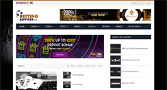 Desktop Screenshot of bettingadvices.com
